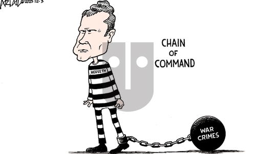 Robert Ariail - Wednesday December 3, 2025 Comic Strip