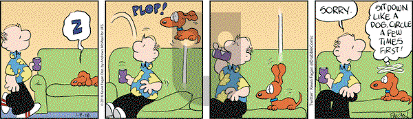 Drabble on Tuesday January 9, 2018 Comic Strip