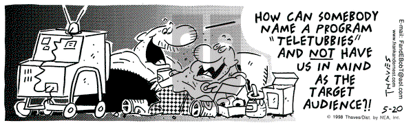 Frank and Ernest on Wednesday May 20, 1998 Comic Strip
