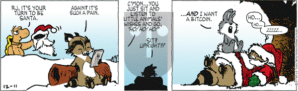 Over the Hedge on Monday December 11, 2017 Comic Strip