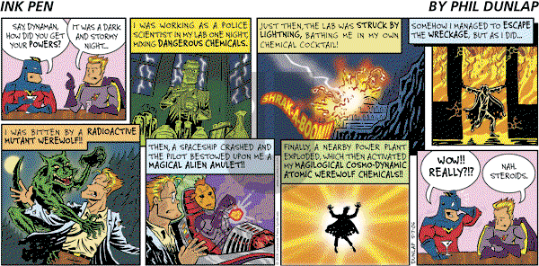 Ink Pen - Sunday May 7, 2006 Comic Strip