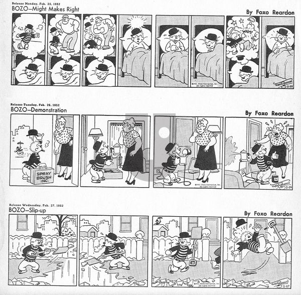 Bozo on Monday February 3, 2025 Comic Strip