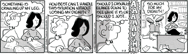 Drabble on Saturday March 8, 1997 Comic Strip