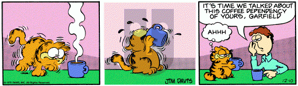 Garfield on Monday December 10, 1979 Comic Strip