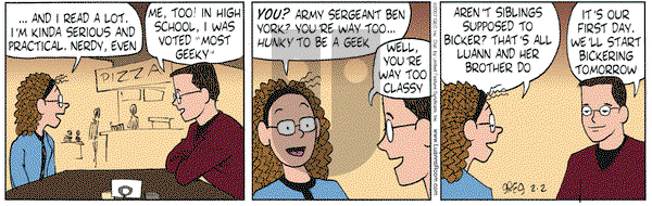 Luann on Friday February 2, 2007 Comic Strip