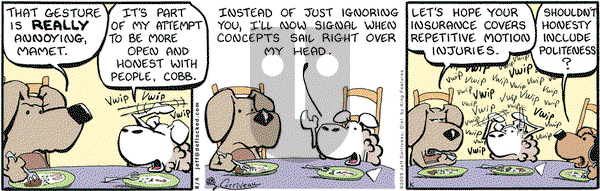 DeFlocked on Tuesday August 4, 2009 Comic Strip