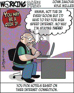 Working Daze on Monday September 10, 2007 Comic Strip