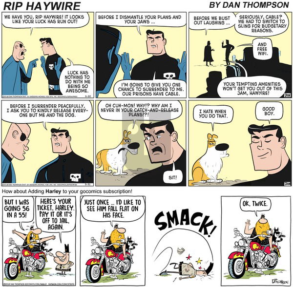 Rip Haywire on Sunday November 22, 2020 Comic Strip