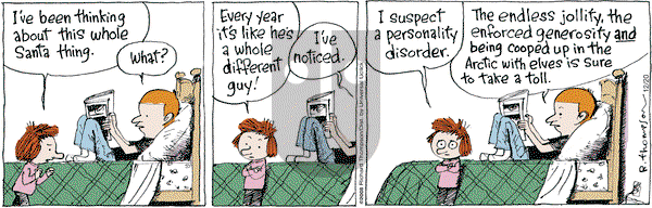 Cul de Sac on Friday December 20, 2013 Comic Strip