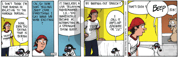 Get Fuzzy on Friday September 21, 2007 Comic Strip