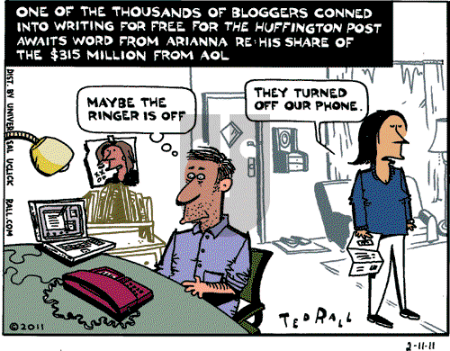 Ted Rall on Friday February 11, 2011 Comic Strip