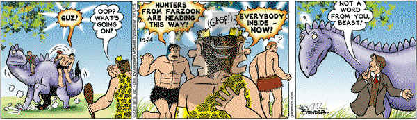 Alley Oop on Tuesday October 24, 2017 Comic Strip