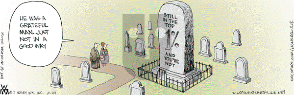 Non Sequitur on Thursday November 24, 2011 Comic Strip