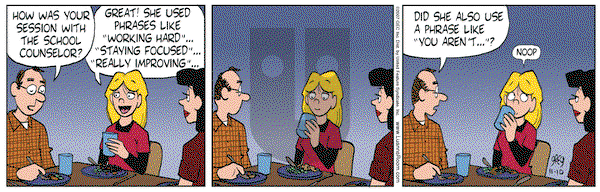 Luann on Saturday November 10, 2007 Comic Strip