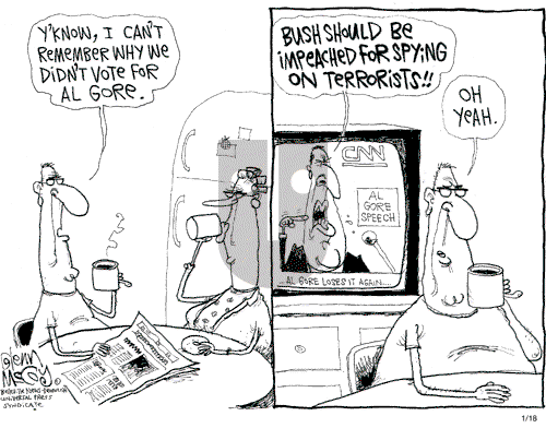Glenn McCoy on Wednesday January 18, 2006 Comic Strip