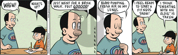 Adam@Home on Friday April 11, 2025 Comic Strip