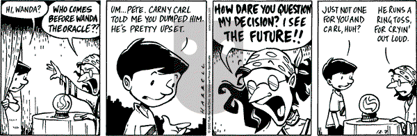 Big Top on Saturday December 7, 2002 Comic Strip