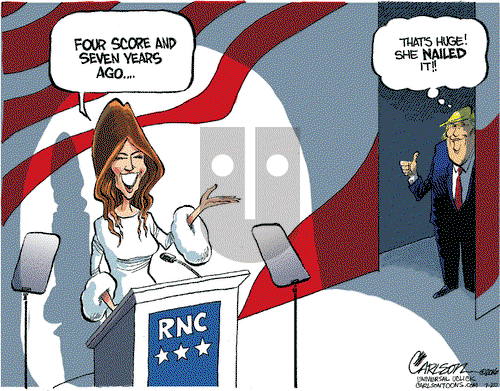 Stuart Carlson on Wednesday July 20, 2016 Comic Strip