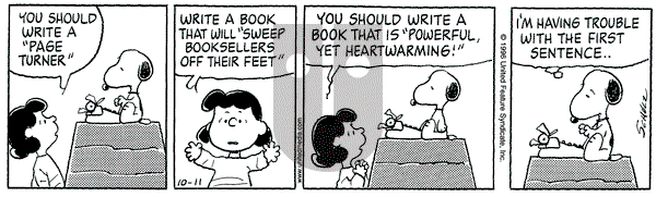 Peanuts on Monday September 8, 1997 Comic Strip