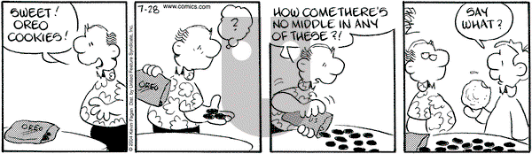 Drabble on Wednesday July 28, 2004 Comic Strip