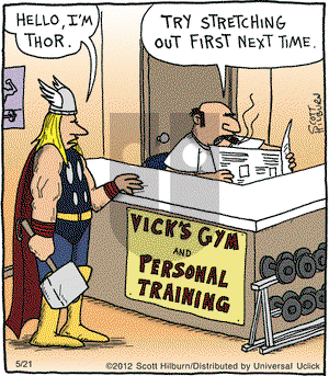 The Argyle Sweater on Monday May 21, 2012 Comic Strip