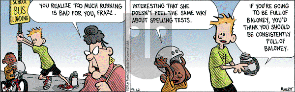 Frazz on Friday September 12, 2014 Comic Strip