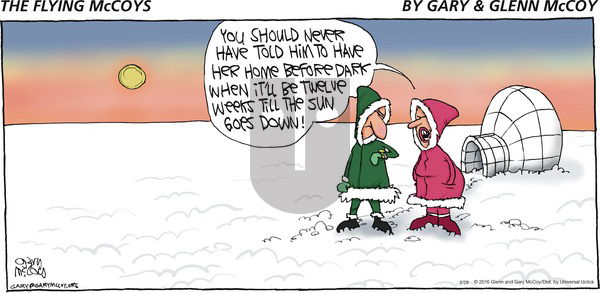 The Flying McCoys on Sunday February 28, 2016 Comic Strip
