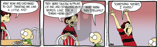 The Buckets on Tuesday January 8, 2019 Comic Strip