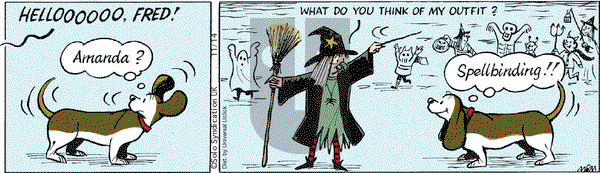 Fred Basset - Friday November 14, 2014 Comic Strip