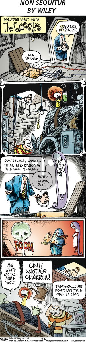 Non Sequitur - Sunday April 6, 2025 Comic Strip