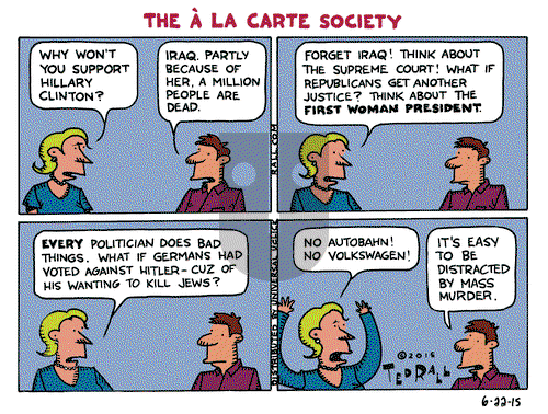 Ted Rall on Monday June 22, 2015 Comic Strip