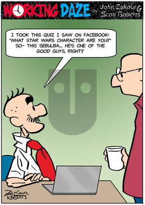 Working Daze on Monday April 28, 2025 Comic Strip