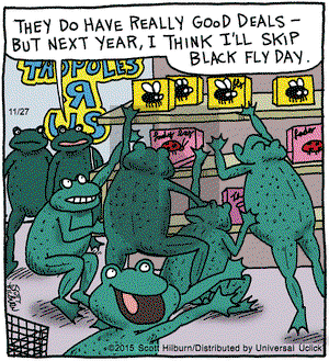 The Argyle Sweater on Friday November 27, 2015 Comic Strip
