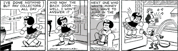Nancy Classics on Friday August 5, 2016 Comic Strip