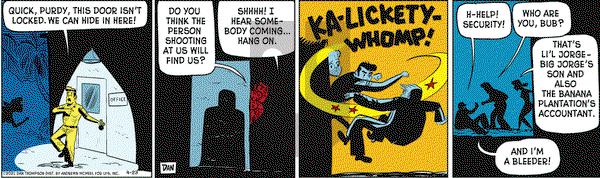Rip Haywire on Friday April 23, 2021 Comic Strip