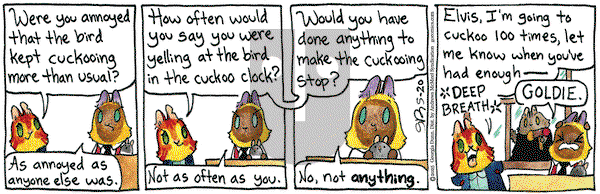 Breaking Cat News on Tuesday May 20, 2025 Comic Strip
