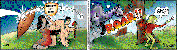 Alley Oop on Thursday April 13, 2017 Comic Strip
