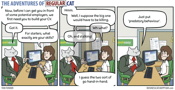The Adventures of Business Cat on Monday January 8, 2018 Comic Strip