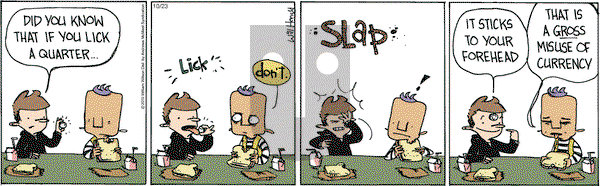 Wallace the Brave on Wednesday October 23, 2019 Comic Strip