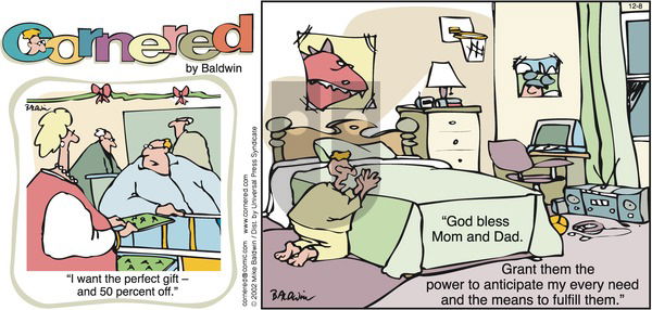 Cornered on Sunday December 8, 2002 Comic Strip
