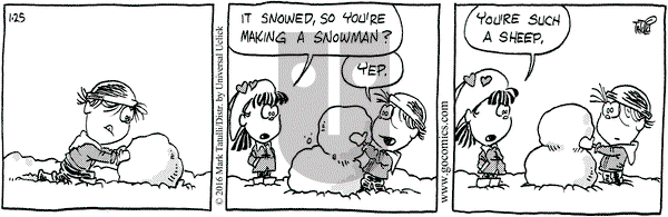 Heart of the City on Monday January 25, 2016 Comic Strip