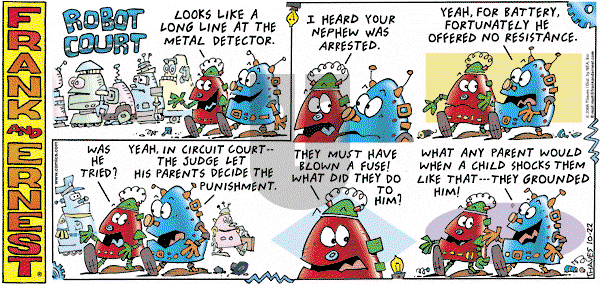 Frank and Ernest on Sunday October 22, 2006 Comic Strip