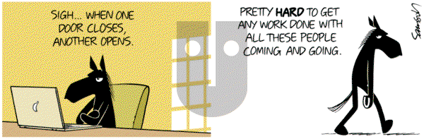 Dark Side of the Horse on Wednesday July 3, 2019 Comic Strip