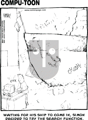 Compu-toon on Monday June 25, 2001 Comic Strip