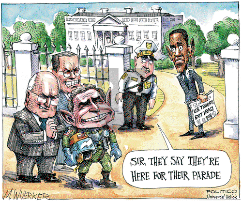 Matt Wuerker on Thursday December 22, 2011 Comic Strip