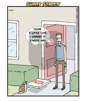 Sunny Street on Tuesday August 25, 2015 Comic Strip