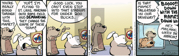 DeFlocked on Saturday January 4, 2014 Comic Strip