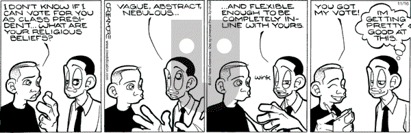 Maintaining on Friday November 16, 2007 Comic Strip
