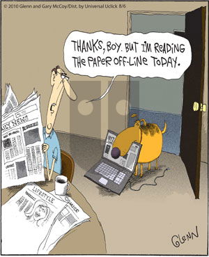 The Flying McCoys on Saturday August 6, 2011 Comic Strip
