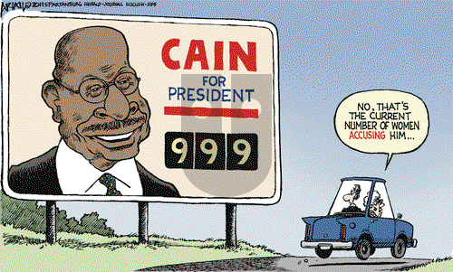 Robert Ariail - Thursday November 10, 2011 Comic Strip